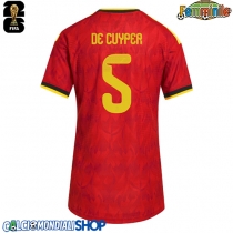 Maglie da calcio Belgio Maxim De Cuyper #5 Prima Maglia Femminile Mondiali 2026  Manica Corta